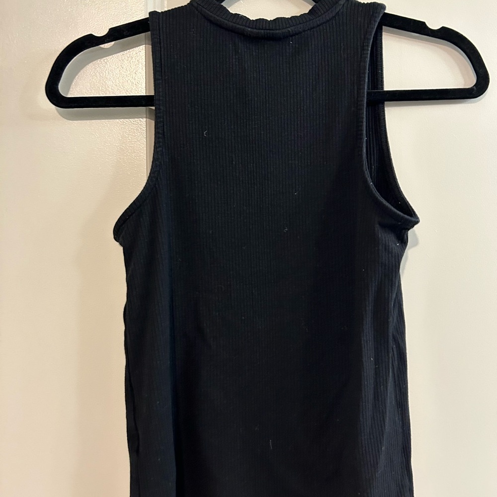 Object Black Sleeveless Tank Top - Picture 3 of 3